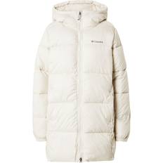 Beige - Giacca da esterno Giubbotti Columbia Puffect II Mid Hooded Jacket - Dark Stone