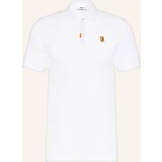 Nike Genbrugsmaterialer Polotrøjer Nike The Nike Polo med slank pasform til mænd hvid