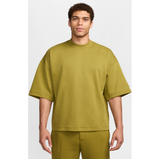 T-shirts Haut en tissu Fleece à manches courtes Tech pour homme - Vert