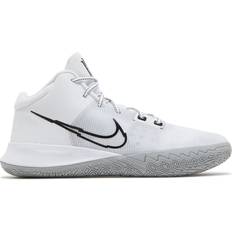 Silver Basketball Shoes Kyrie Flytrap 4 White Metallic Silver