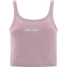 Palm Angels Mujer Camisetas de tirantes Palm Angels Angels-Classic Logo Top Viola-Donna Purple