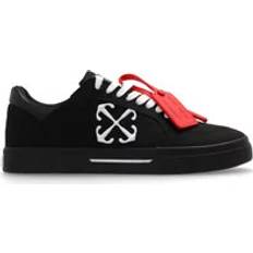 Off-White Man Schoenen Off-White Vulcanized Canvas Sneakers - Zwart