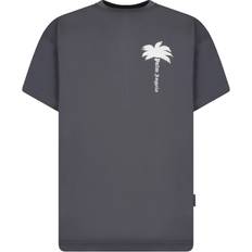 Palm Angels Kläder Palm Angels Bomull T-Shirt - Grå