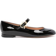 Shoes Gianvito Rossi Mary Ribbon 05 Patent Leather Ballet Flats