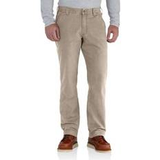 Work Clothes Carhartt Men's Ruffed Flex Relaxed Fit Canvas Work Pants