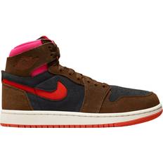 Jordan Pink Basketball Shoes Jordan Air Zoom CMFT Women's Shoes, M8.5/W10, Cacao/Picante Red/Black