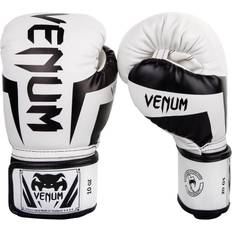 Venum Boxing Gloves Venum Elite Boxing Gloves White/Black 12oz