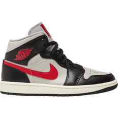 Nike Air Jordan 1 Scarpe Jordan 1 Mid Sneakers - Black/Gym Red