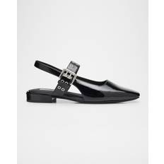 Patent Leather - Women Ballerinas Rag & Bone Black Astra Slingback Ballerina Flats blkpatent IT