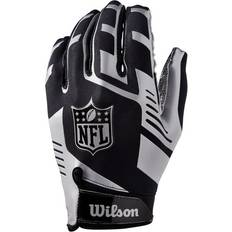 American Football Wilson Wilson Football NFL Stretch Fit Youth Receivers Gloves Black