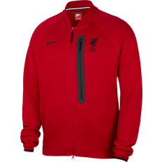 Jackor & Tröjor Liverpool Nike Tech Fleece N98 Jacke Rot