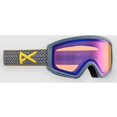 Braun Skibrillen Anon Tracker 2.0 Ski Goggles Grau Amber/CAT1