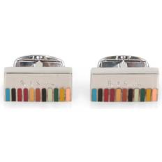 Men - Multicoloured Cufflinks Paul Smith Mens Ed Signature-engraved Rectangle Metal Cufflinks 1x2cm multi coloured