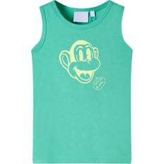 Grøn - Piger Toppe vidaXL Tanktop til børn grøn