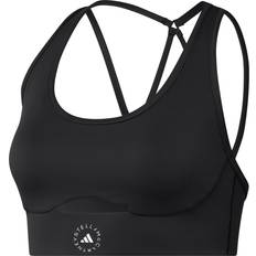 Adidas Nainen Rintaliivit TrueStrength Yoga Sports Bra - Black