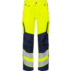 Engel Dame Arbejdsbukser Engel Safety Light dame arbejdsbukser, Gul/Blue Ink