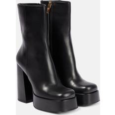 Versace Ankelboots Versace Medusa Aevitas leather platform boots black (UK 4.5)