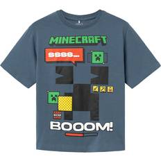 170/176 Overdele Børnetøj Name It Minecraft T-shirt 122/128