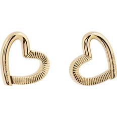 Calvin Klein Earrings Minimalistic Hearts Gold One