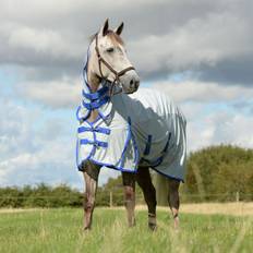 Grey Horse Rugs Weatherbeeta ComFITec 600D/Mesh II Combo Neck Rug Silver/Silver Grey 4'3