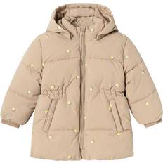 Beige - Down Jacket Jackets Name It Long Puffer Jacket