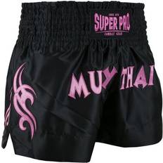 Super Pro Thai-Boxing-Shorts Fighter Argenté