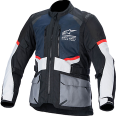 Grey Motorcycle Jackets Alpinestars Alpinestars andes air drystar jacket dark blue/black/ice grey