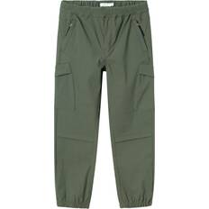 Name It Overtræksbukser Name It Ben Baggy Twill Bukser - Forest Night (13232460)