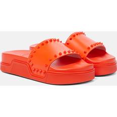 Christian Louboutin Slides Christian Louboutin Pool Stud slides orange (UK 3)