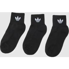 Black Socks adidas adidas black & white kids originals ankle sock pk Black/White