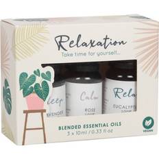 Something Different Relaxation blended essential oil gift set 3 x 10ml bottles brand & boxed