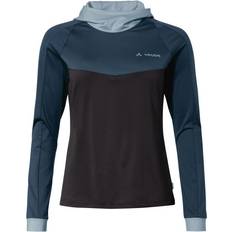 Vaude Tröjor Vaude Women's Qimsa L/S Shirt Fleece jumper 46, blue/black