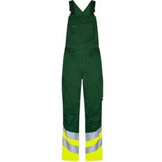 Dame - Grøn Kedeldragter Engel Safety overall, Grøn/Hi-Vis Gul