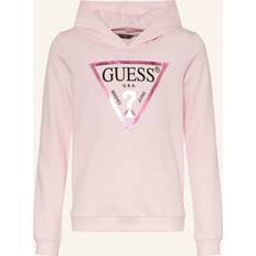 Sweatshirt lyserød mørk pink sort 164