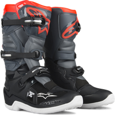 Grey Motorcycle Boots Alpinestars Tech 7s Off-road Boots