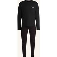 BOSS Interlock Cotton Pyjamas - Grøn/Rød/Sort