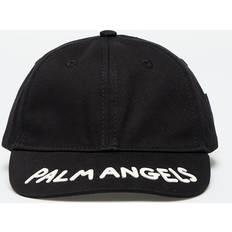 Palm Angels Kids cotton baseball cap kids Cotton Black