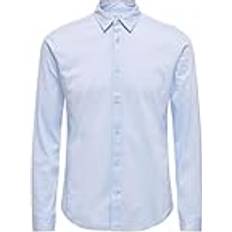 Natuurlijk Overhemden Only & Sons Robin Stretch Shirt Wit