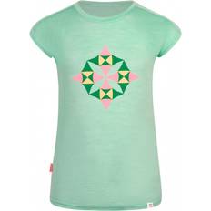 Girl's Sandefjord T Merino shirt 98, green