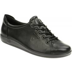 ecco Soft 2.0 Sneakers I Læder Til Damer - Black