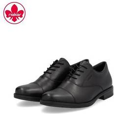 Rieker Leather Oxford Rieker Men's 10317-00 Men's Shoe Black