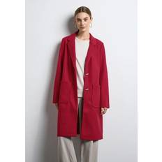 Rouge Manteaux Street One Manteau avec revers - Rouge