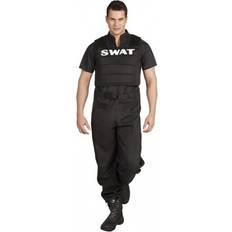 Boland SWAT Officer kostume Størrelse: (EU 54/56)