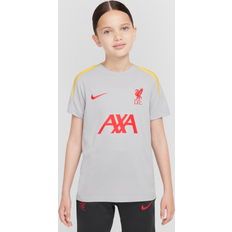 Liverpool FC Divise da calcio Maglia manica corta Nike Football Dri-FIT Liverpool FC Strike per ragazzo/a Terza Grigio