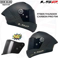 LS2 Integraler Motorradhelm THUNDER CARBON GP PRO FIM Matt Carbon