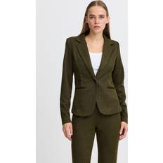 Ichi Mujer Blazers Ichi Blazer Kate - Oliva/Negro