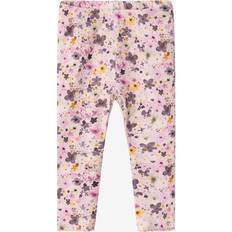 Gula Byxor Barnkläder Name It Leggings NmfLosa Festival Bloom Leggings