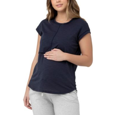 Maternity Dresses Maternity & Nursing Wear Ripe Maternity Richie Nursing Lift Up Tee Indigo (XSmall)