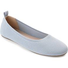 Shoes Journee Collection Womens Jersie Ballet Flats, Medium, Blue (12 Medium)