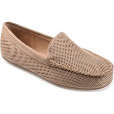 Shoes Journee Collection Halsey Loafer Wide Width in Taupe